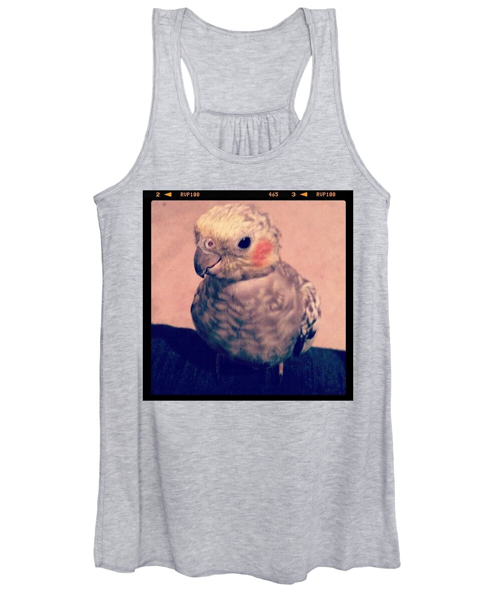 Petstagram Women's Tank Top featuring the photograph Sweet Little Lilly Tiel by Anna Porter