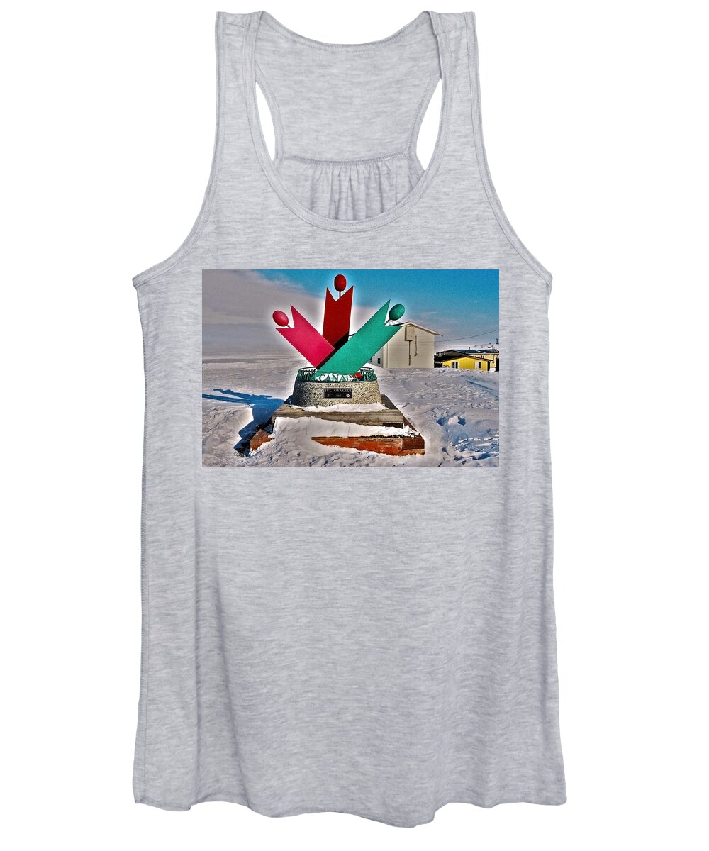 North America Women's Tank Top featuring the photograph Tuktoyaktuk ... by Juergen Weiss