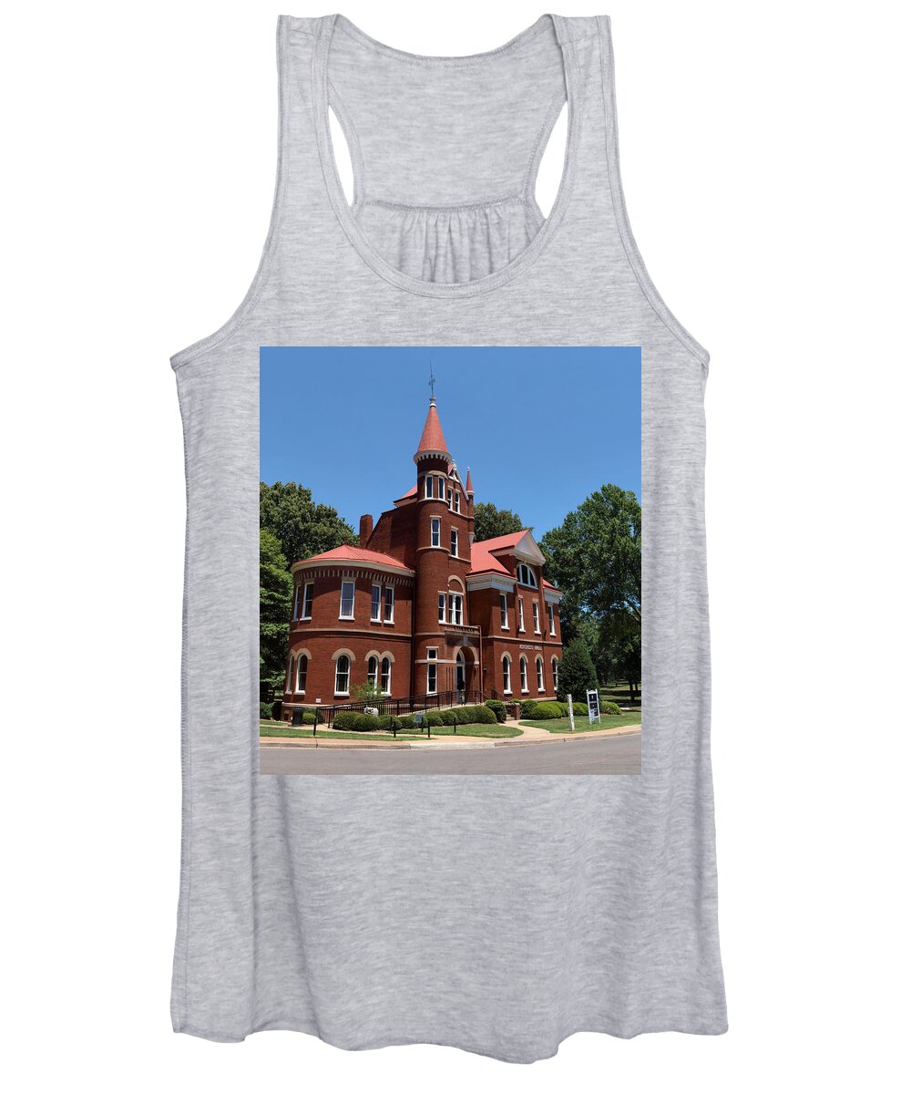 Ventress Hall Women's Tank Top featuring the photograph Ventress Hall Ole Miss by Joshua House