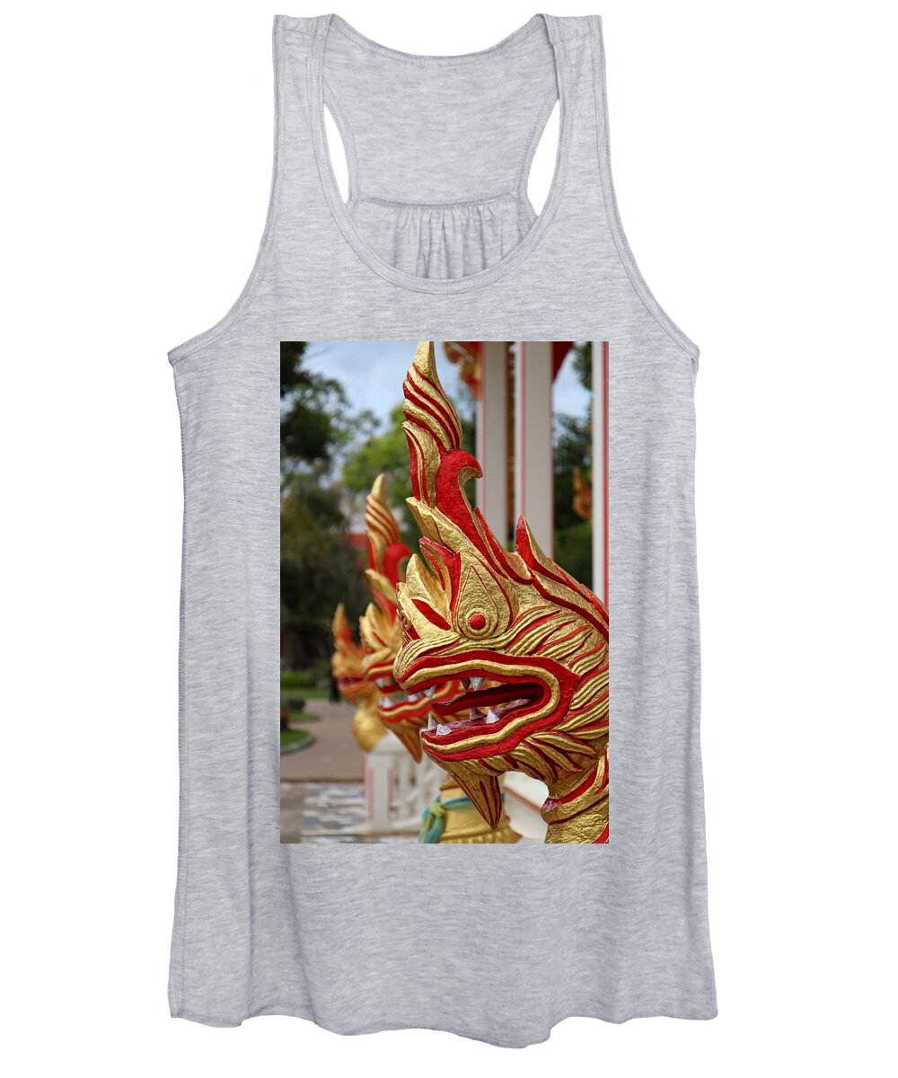 Metro Women's Tank Top featuring the photograph Wat Chalong 3 by Metro DC Photography