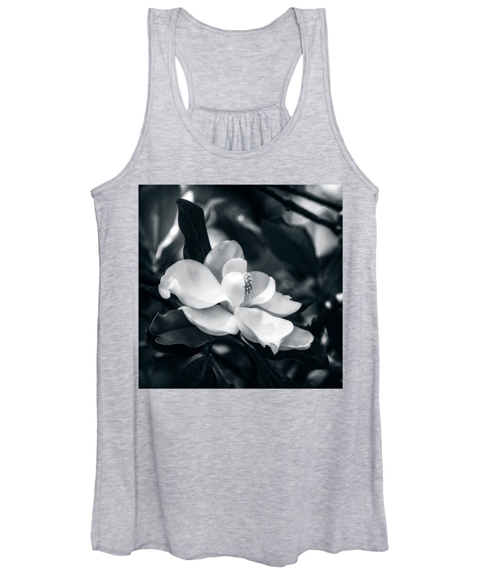 Magnolia Women's Tank Top featuring the photograph Magnolia Blossom #2 by Sandra Selle Rodriguez