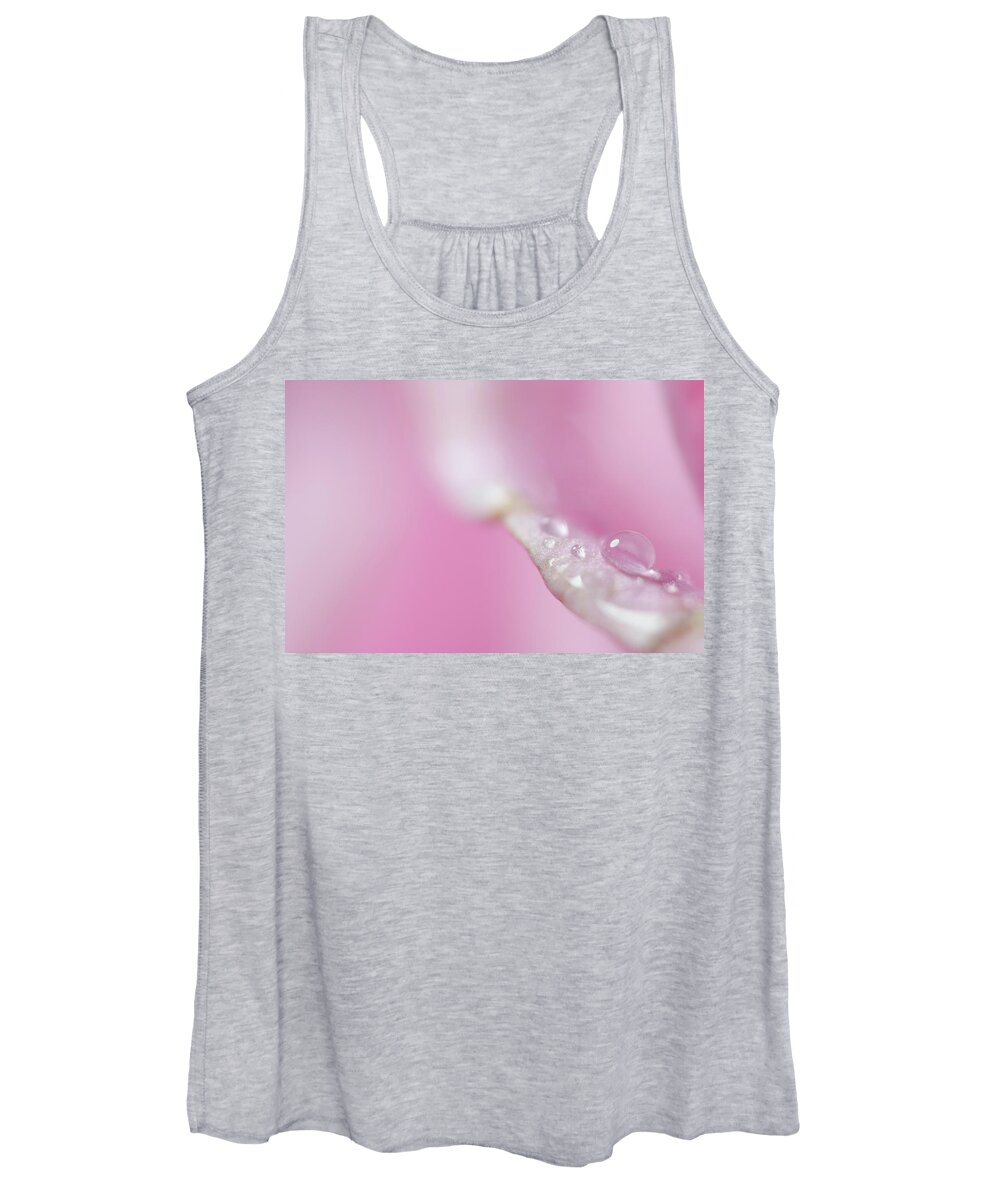 Pink Women's Tank Top featuring the photograph Patiently Waiting #1 by Sandra Parlow