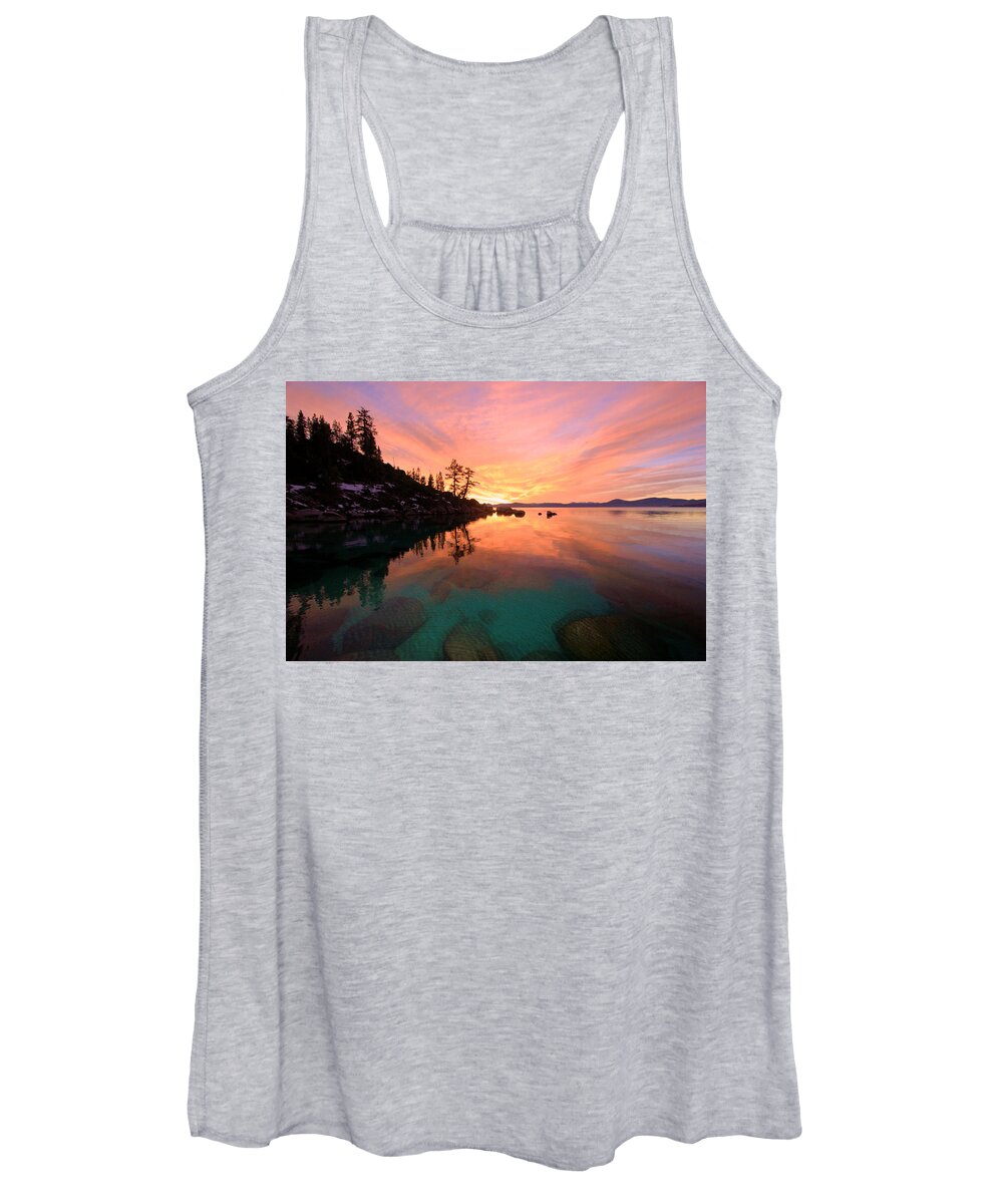 Sunset Women's Tank Top featuring the photograph Sweet Serenity #2 by Sean Sarsfield