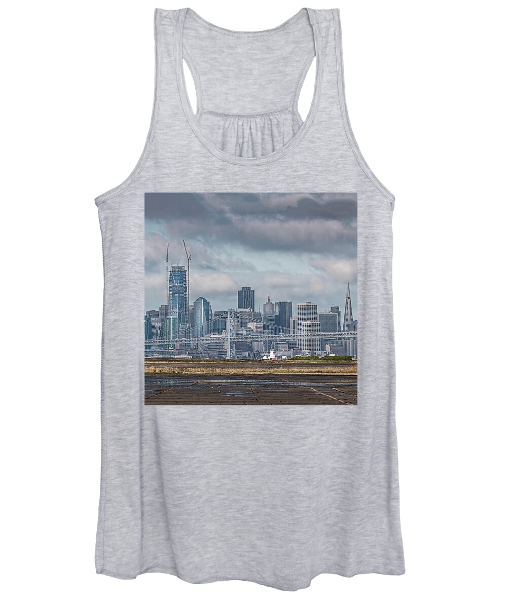 San Francisco Women's Tank Top featuring the photograph The City San Francisco #1 by Mike Gifford