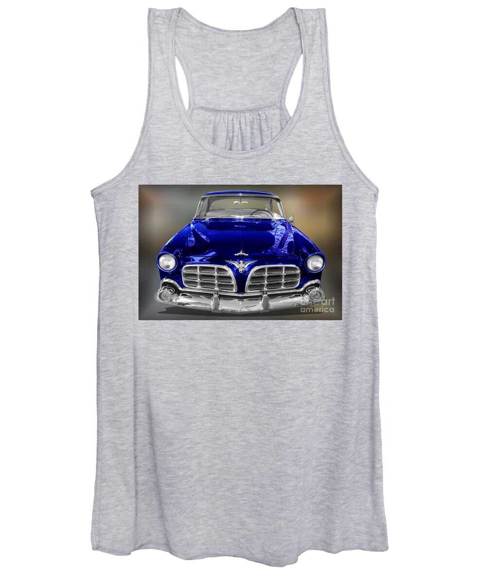 Chrysler Women's Tank Top featuring the photograph 1954 Chrysler Imperial by Anthony Ellis