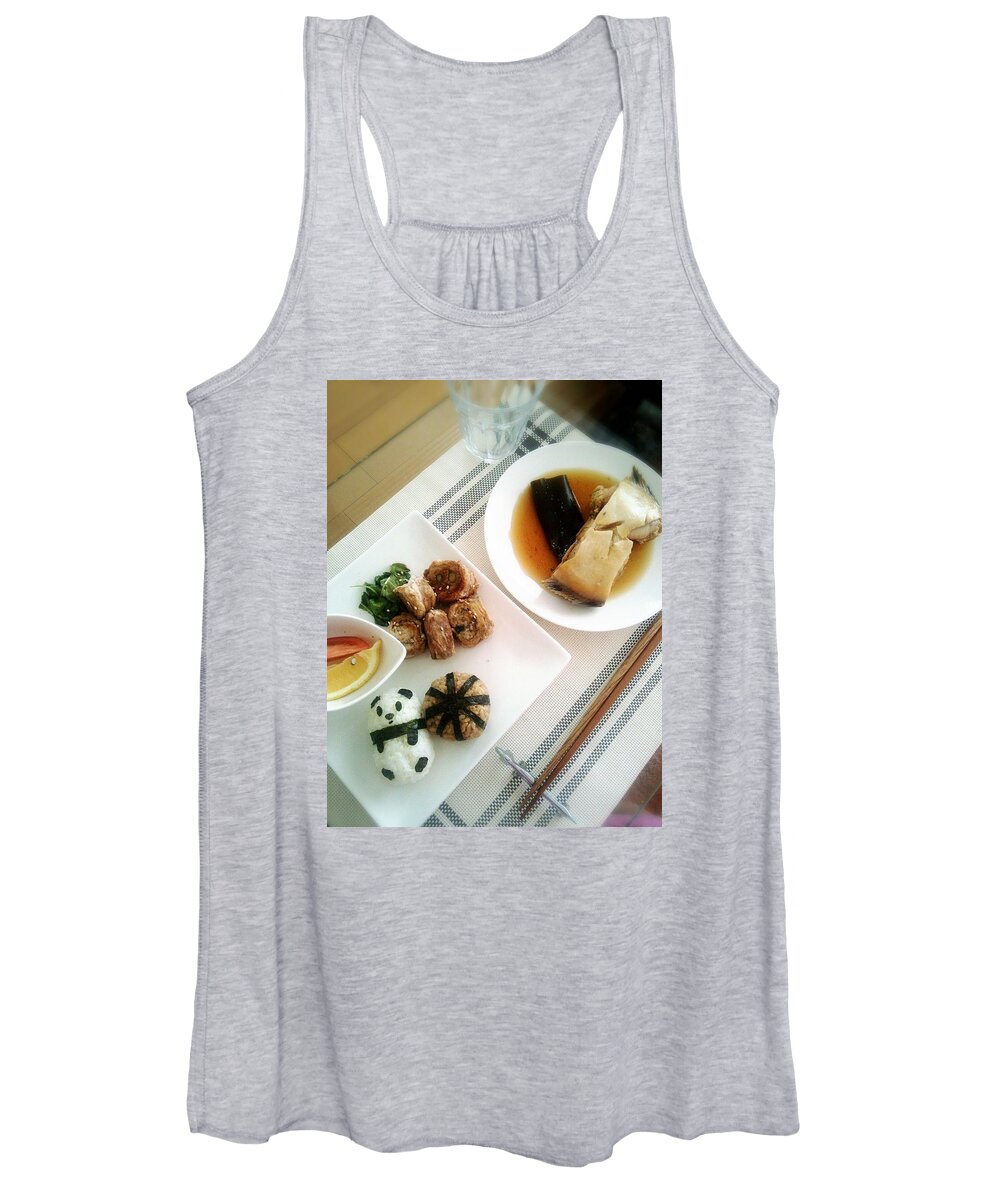 Photooftheday Women's Tank Top featuring the photograph Lunch #2 by Mizuki Kudo