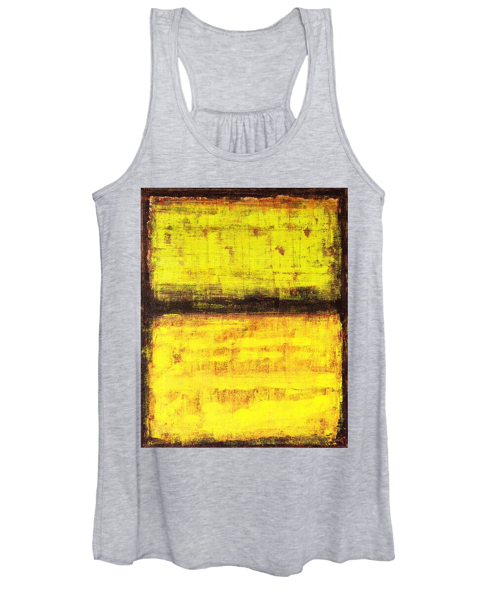 Rothko Women's Tank Top featuring the painting Untitled No. 1 #3 by Julie Niemela