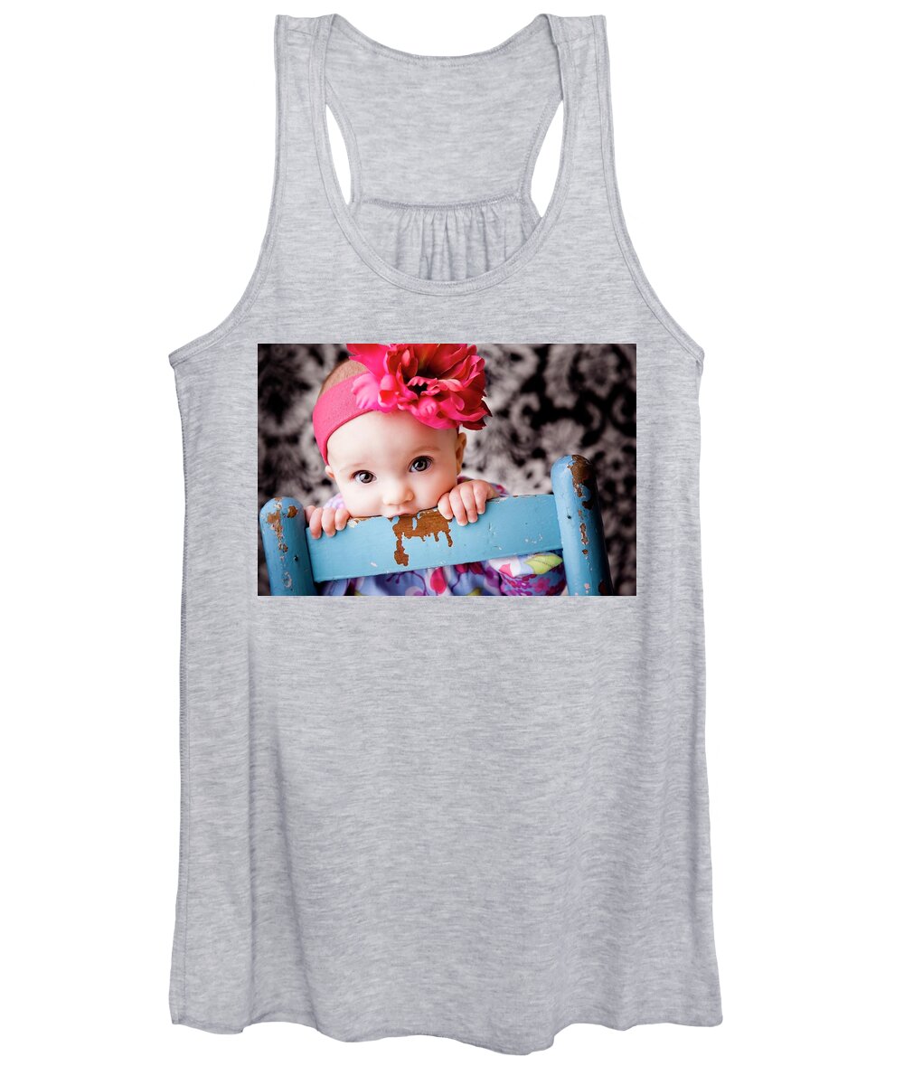 Baby Women's Tank Top featuring the photograph Baby #5 by Mariel Mcmeeking