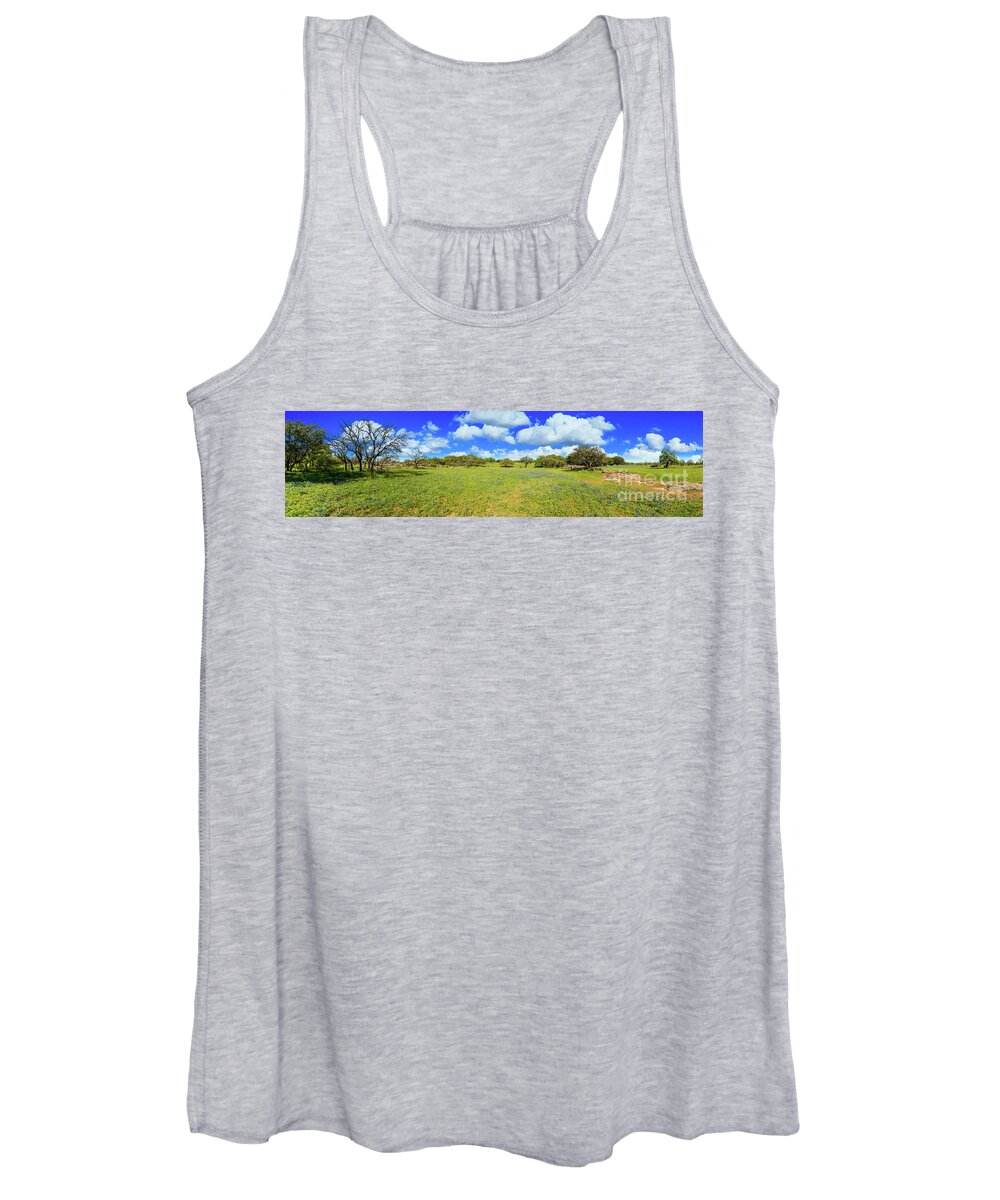 Austin Women's Tank Top featuring the photograph Texas Hill Country #6 by Raul Rodriguez