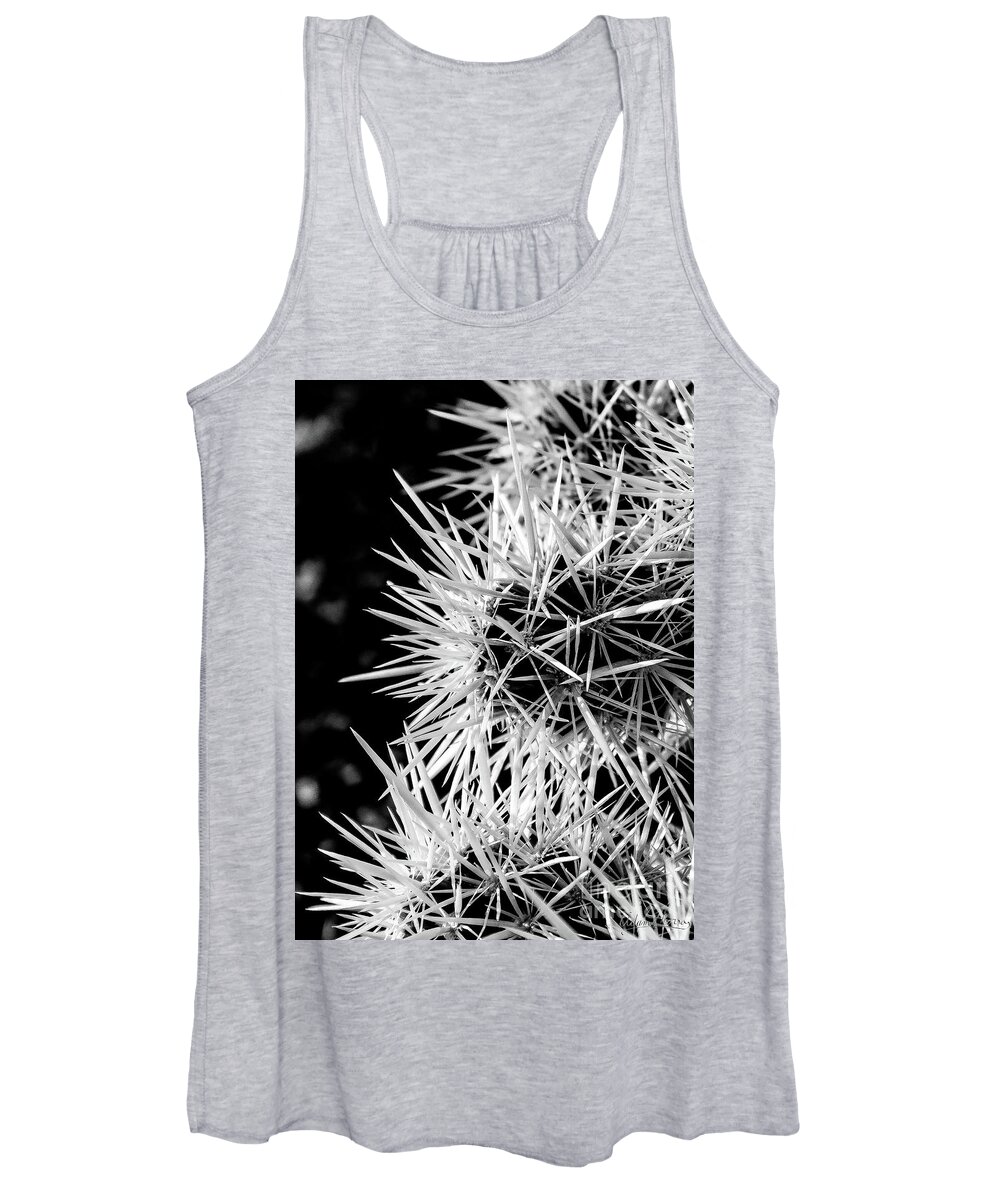 Cactus Women's Tank Top featuring the photograph A Prickly Subject by Adam Morsa