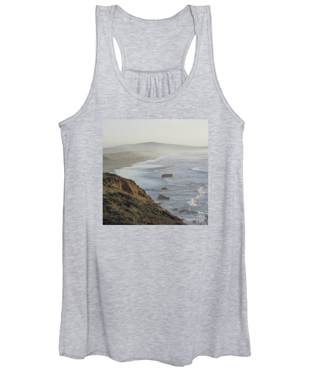 Beach Women's Tank Top featuring the photograph Looking Toward San Francisco by Joyce Creswell