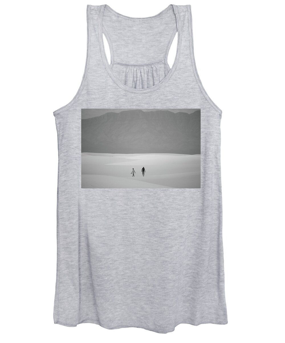 Man Women's Tank Top featuring the photograph Adam and Eve by David Diaz