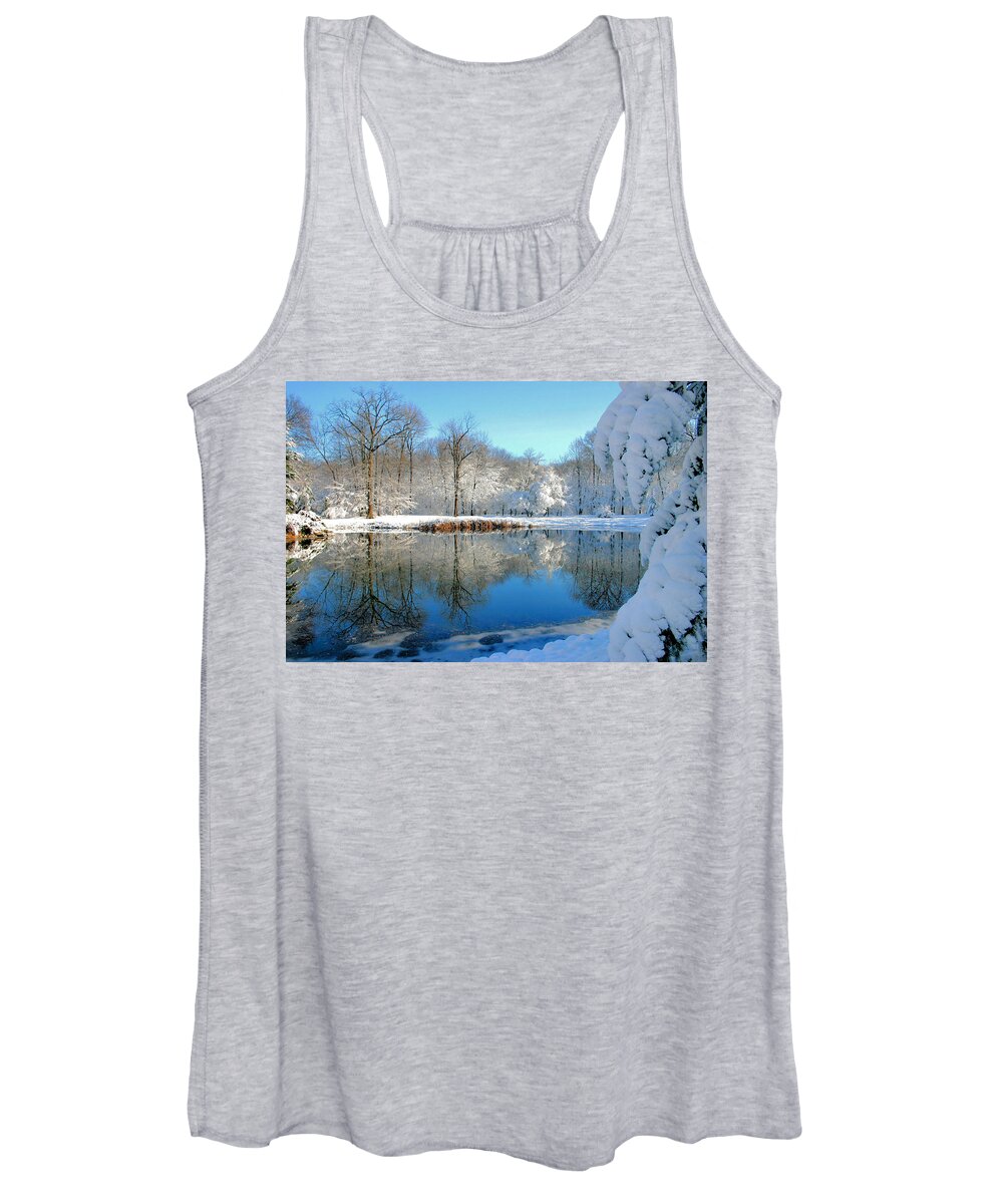 Lake Women's Tank Top featuring the photograph After the Storm by Kristin Elmquist