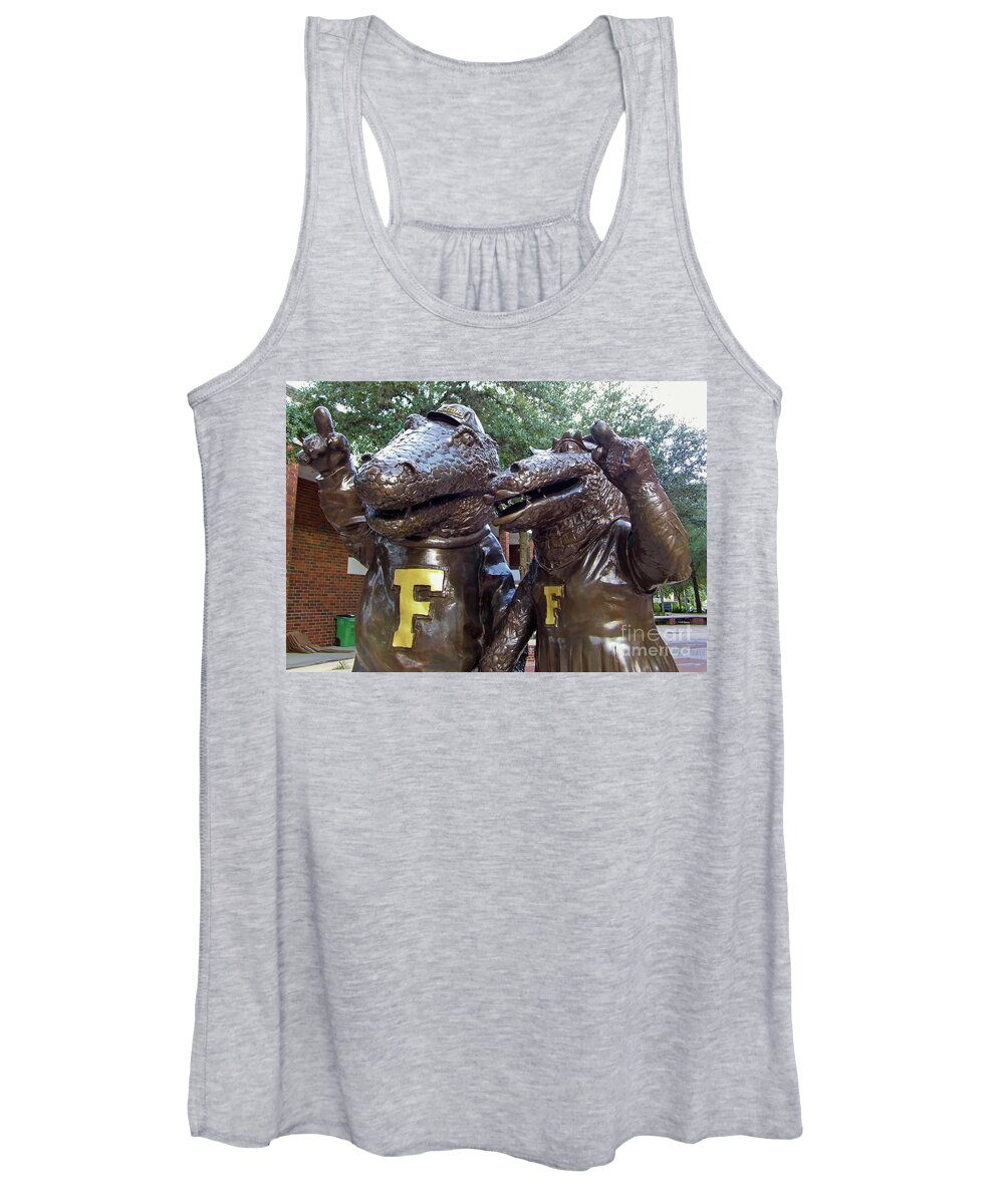 Albert And Alberta Women's Tank Top featuring the photograph Albert and Alberta by D Hackett