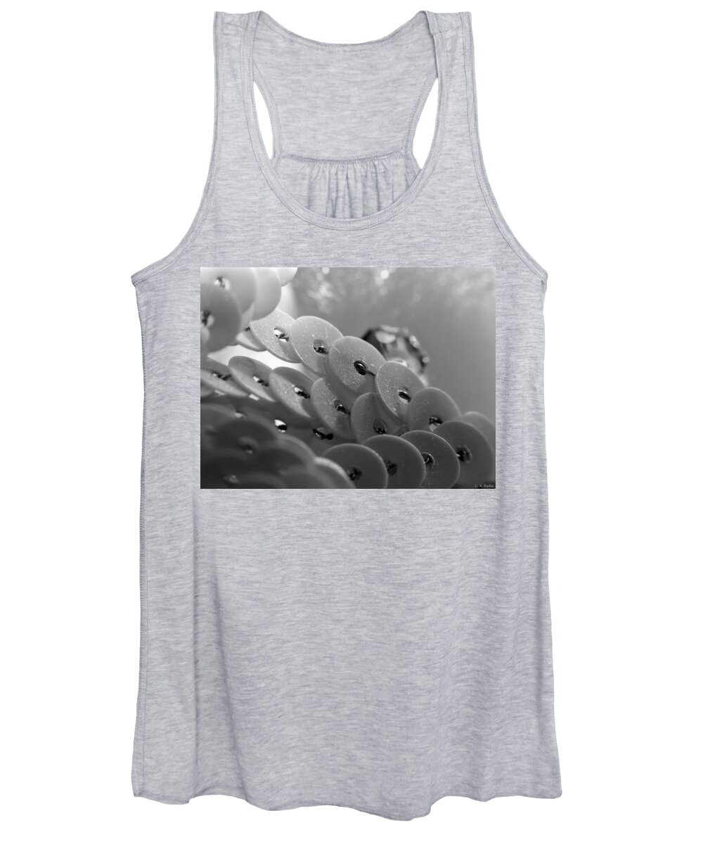 Abstract Women's Tank Top featuring the photograph All That Glitters by Lauren Radke