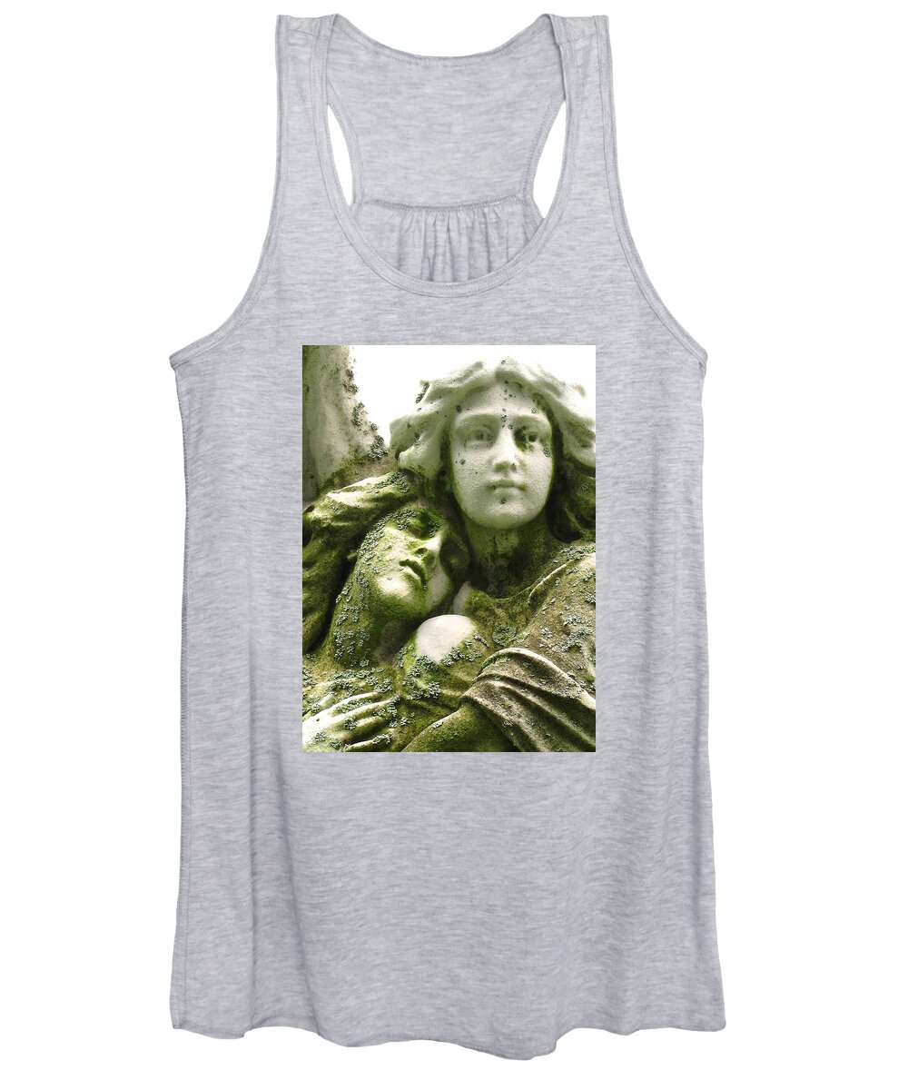 Angels Women's Tank Top featuring the photograph Allegorical Theory by Char Szabo-Perricelli