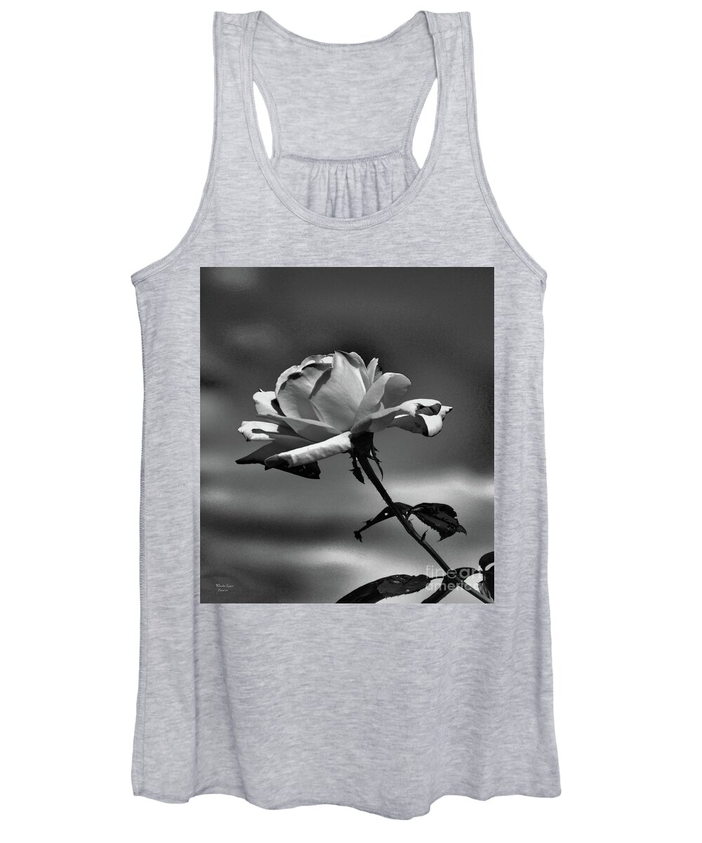 Alone I Stand Women's Tank Top featuring the photograph Alone I Stand by Wanda-Lynn Searles