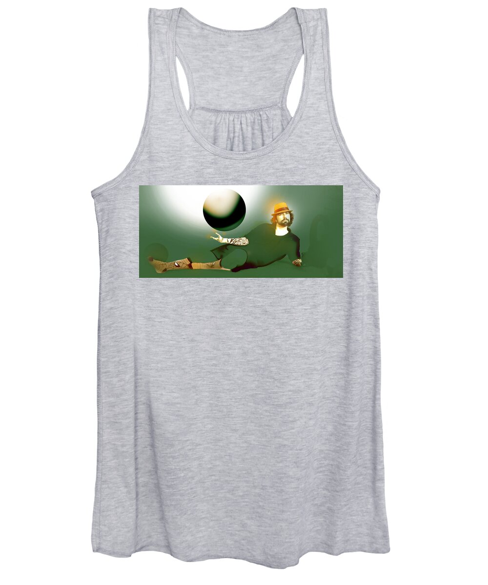  Women's Tank Top featuring the photograph Anti Gravity Flight by John Gholson