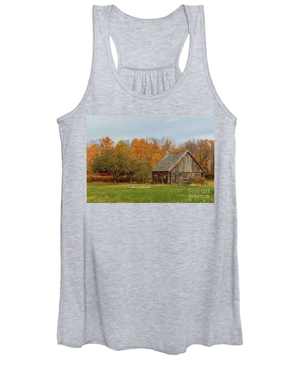 Fall Women's Tank Top featuring the photograph Apple Season at The Woods by Rod Best