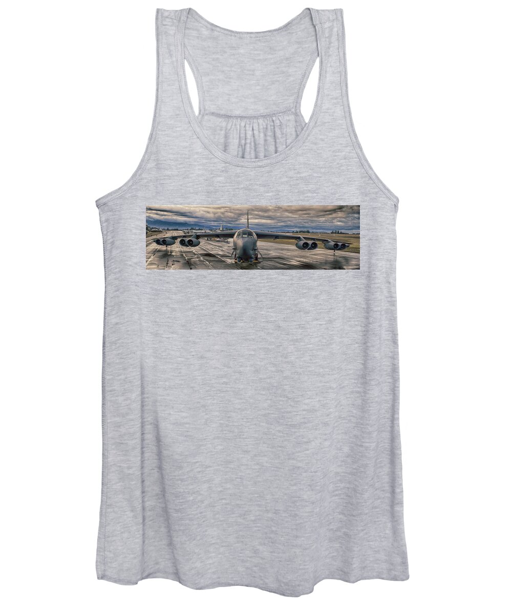 B52 Women's Tank Top featuring the photograph B-52 by Jim Hatch