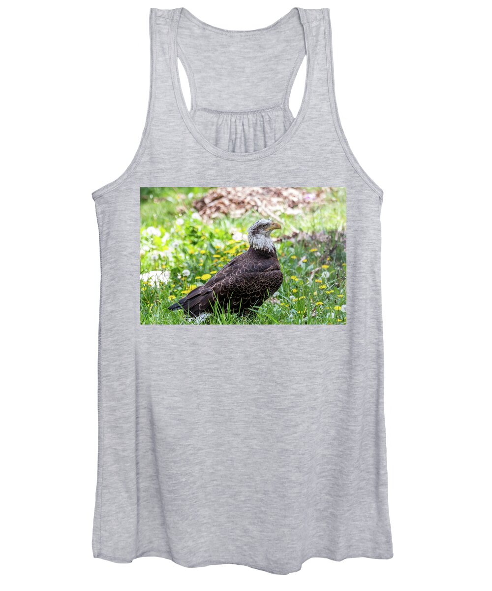 Bald Women's Tank Top featuring the photograph Bald Eagle by Susie Weaver