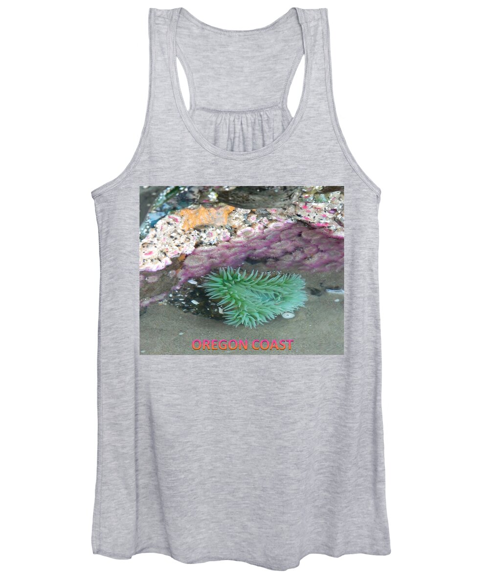 Sea Anemones Women's Tank Top featuring the photograph Beautiful Sea Anemones by Gallery Of Hope 