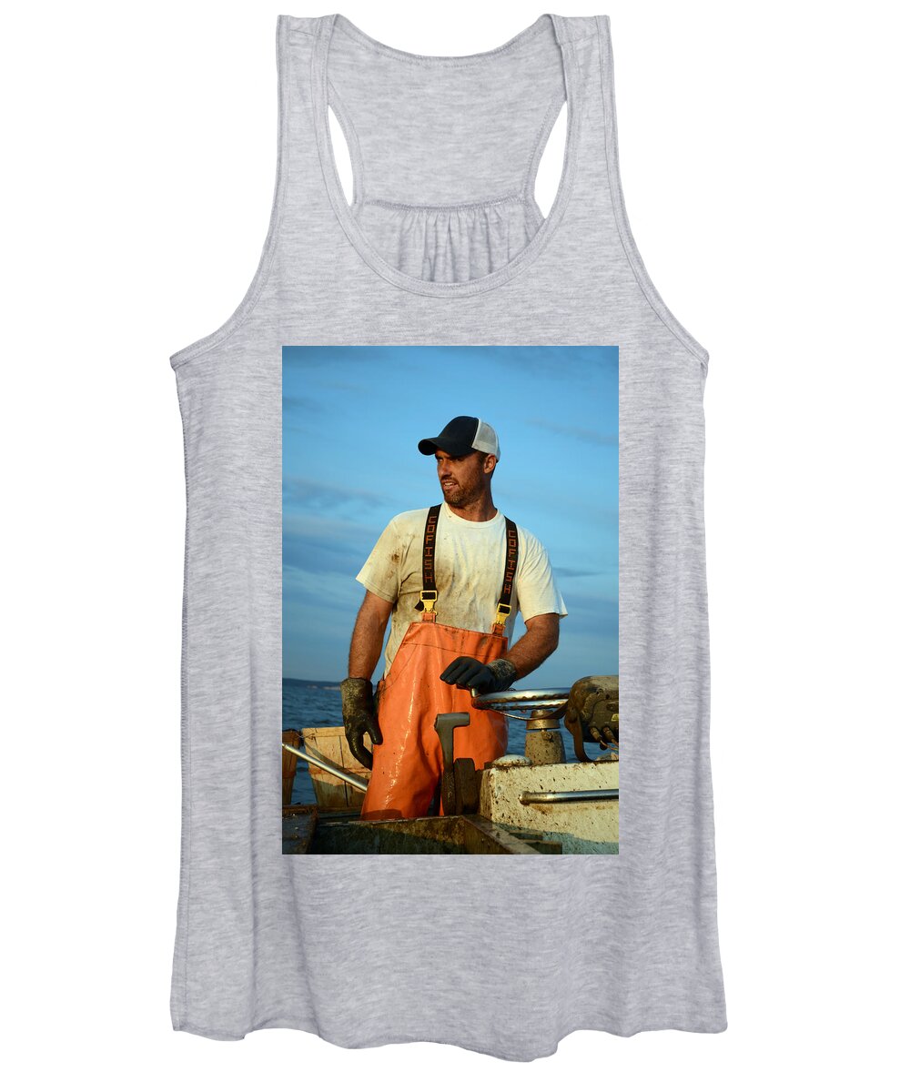 Maryland Women's Tank Top featuring the photograph Behold the Waterman by La Dolce Vita