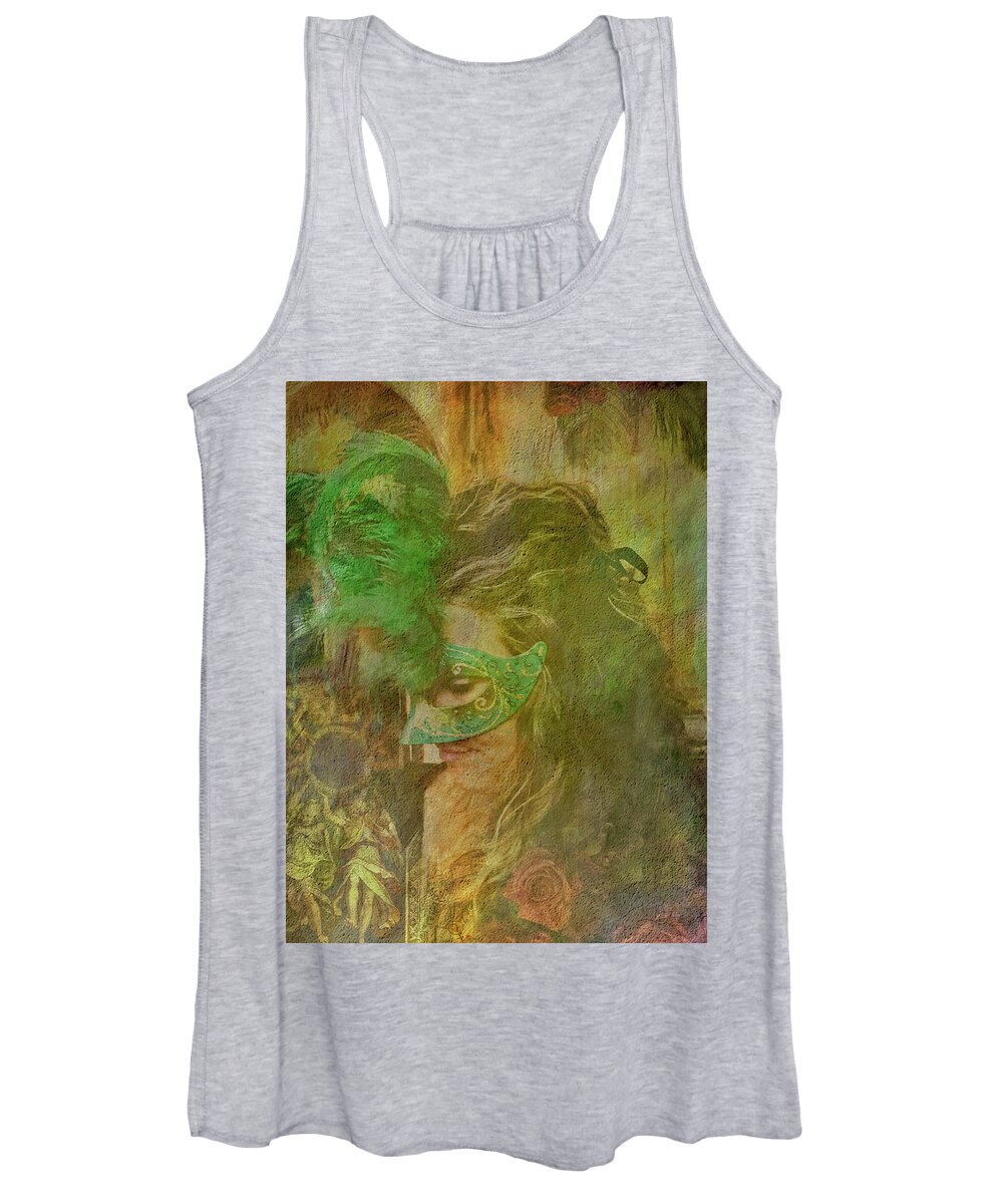 Woman Women's Tank Top featuring the photograph Belle of the Ball by Jill Love