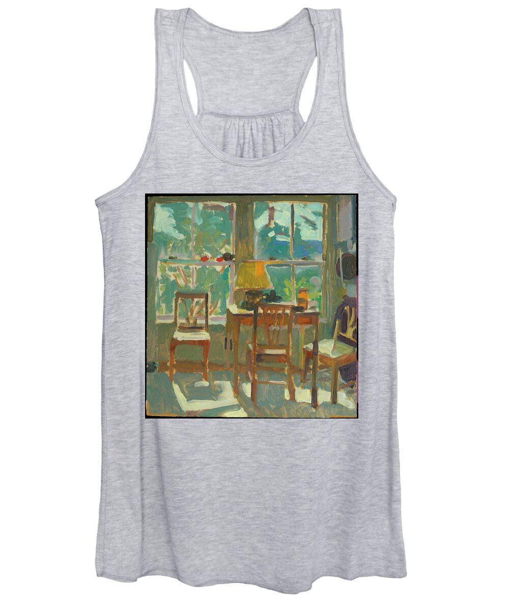  Women's Tank Top featuring the painting Timeless Light by Sperry Andrews