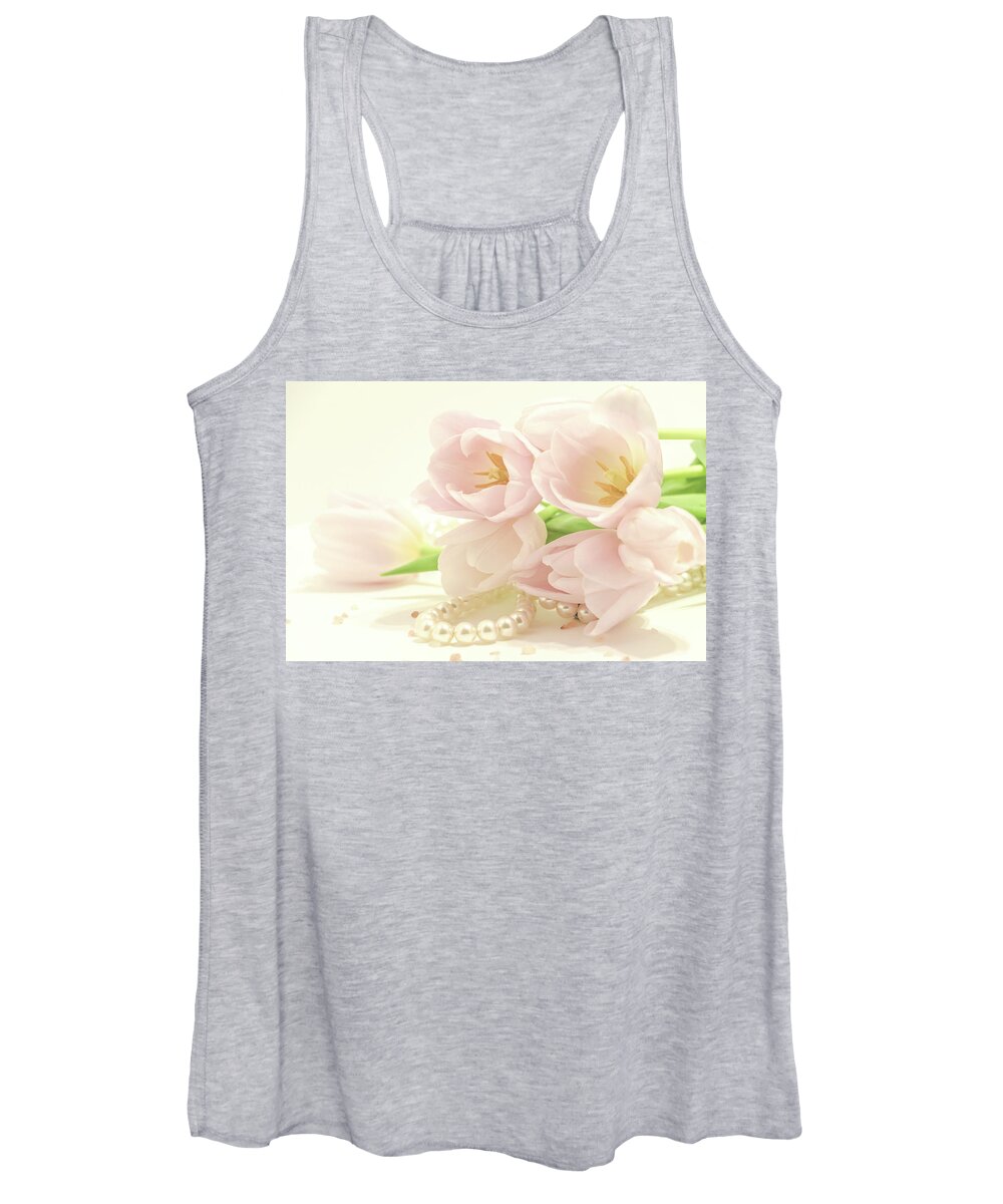 Pink Women's Tank Top featuring the photograph Blush by Holly Ross