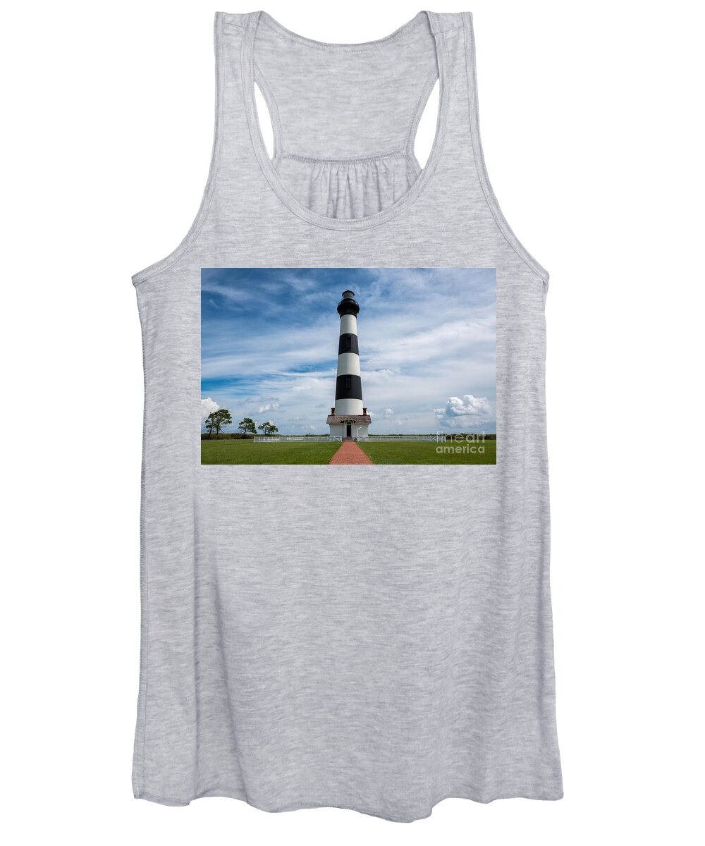 Bodie Island Lighthouse Women's Tank Top featuring the photograph Bodie Island Lighthouse by Michael Ver Sprill