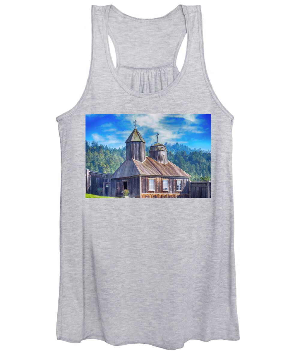 Chapel Women's Tank Top featuring the photograph Bozhe, Tsarya Khrani by Bryan Spellman