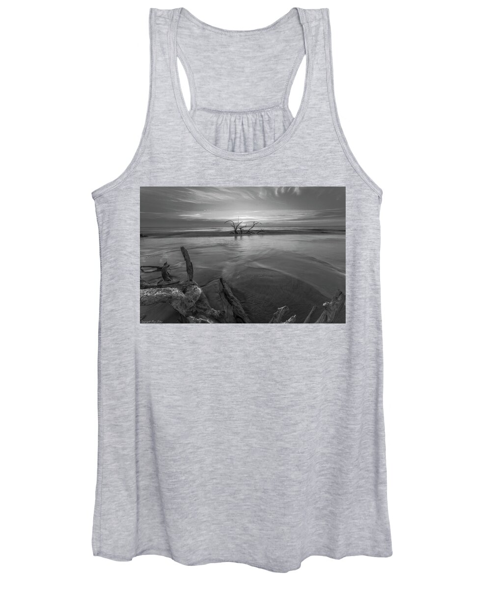 Sunrise Women's Tank Top featuring the photograph Breaker by Ray Silva