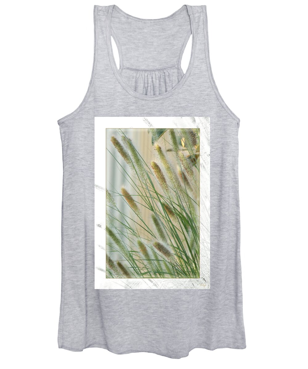 Floral Women's Tank Top featuring the photograph Breeze by Holly Kempe
