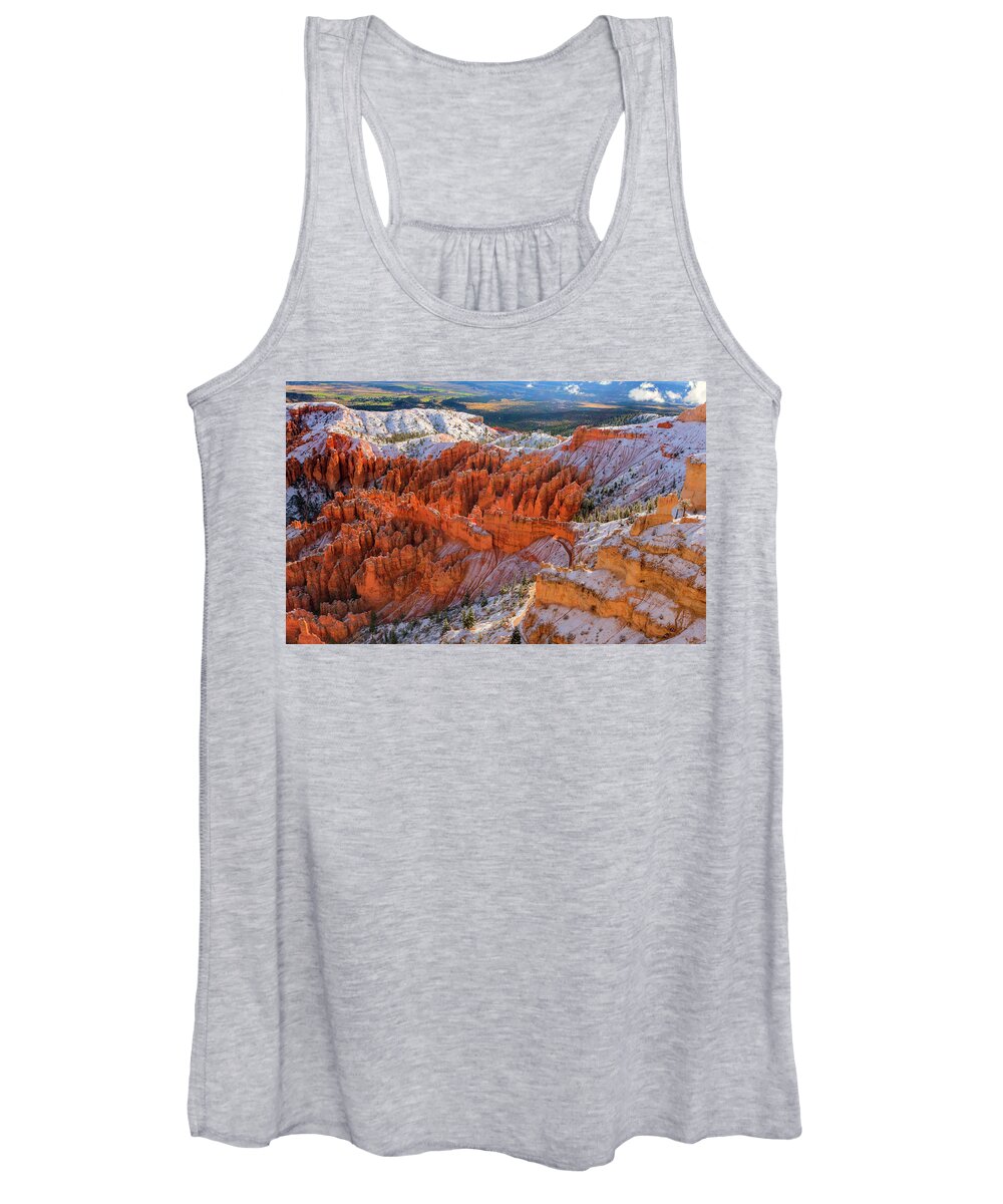 Canyon Women's Tank Top featuring the photograph Bryce Canyon by John Roach