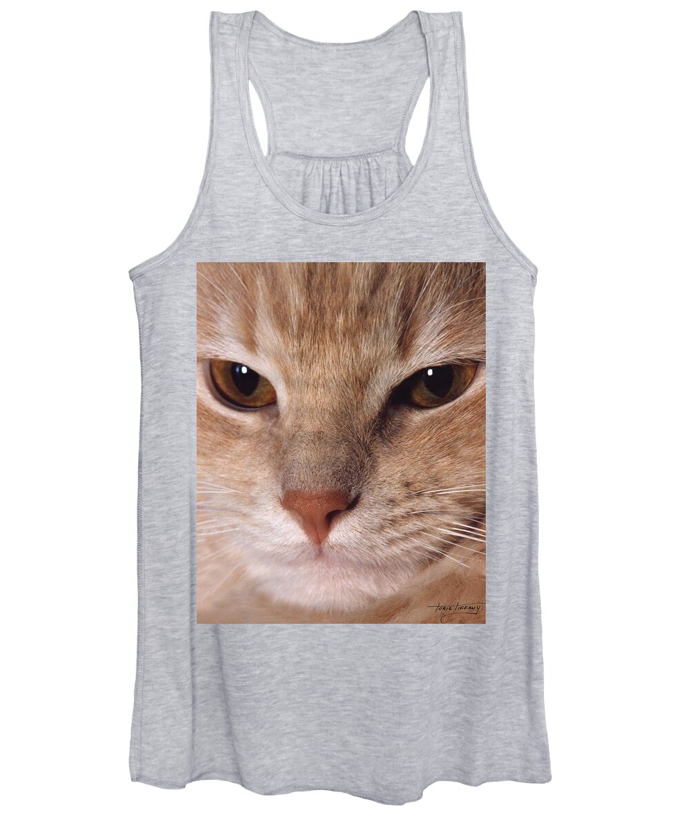 Faunagraphs Women's Tank Top featuring the photograph C1 Patton by Torie Tiffany