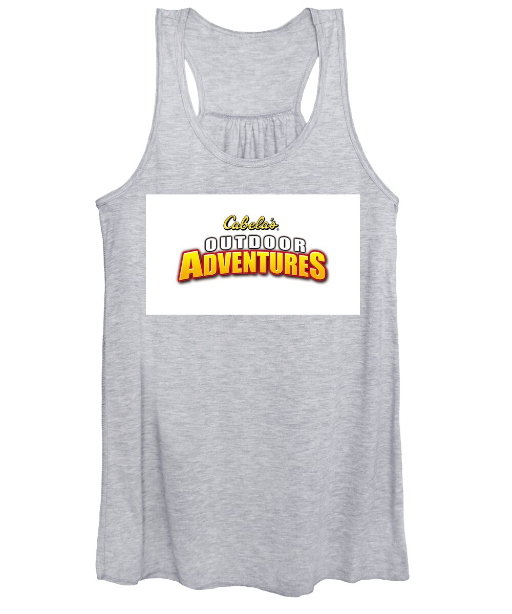 Cabela's Outdoor Adventures Women's Tank Top featuring the digital art Cabela's Outdoor Adventures by Super Lovely