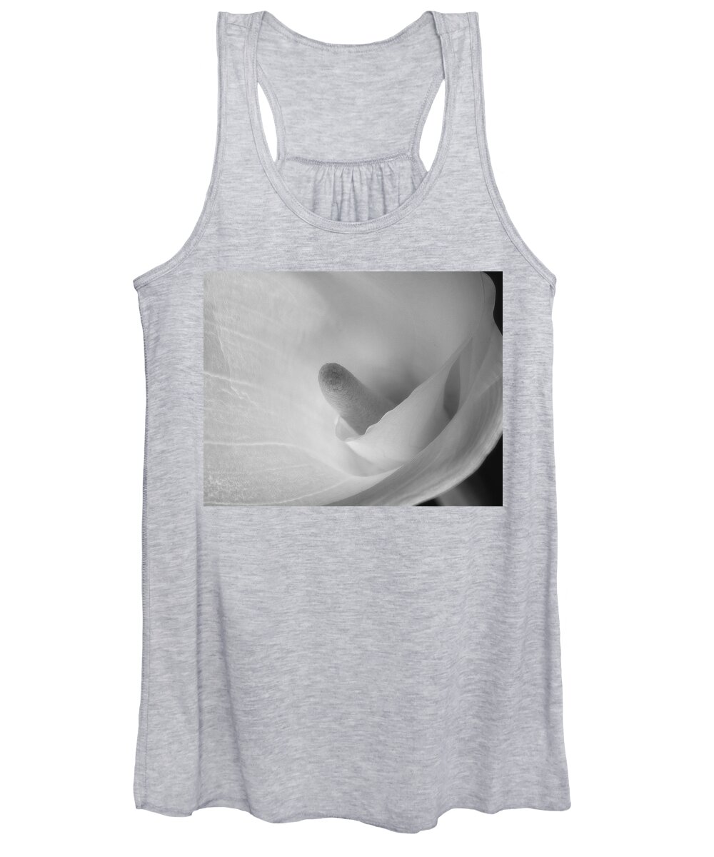Flower Women's Tank Top featuring the photograph Calla Lily by John Roach