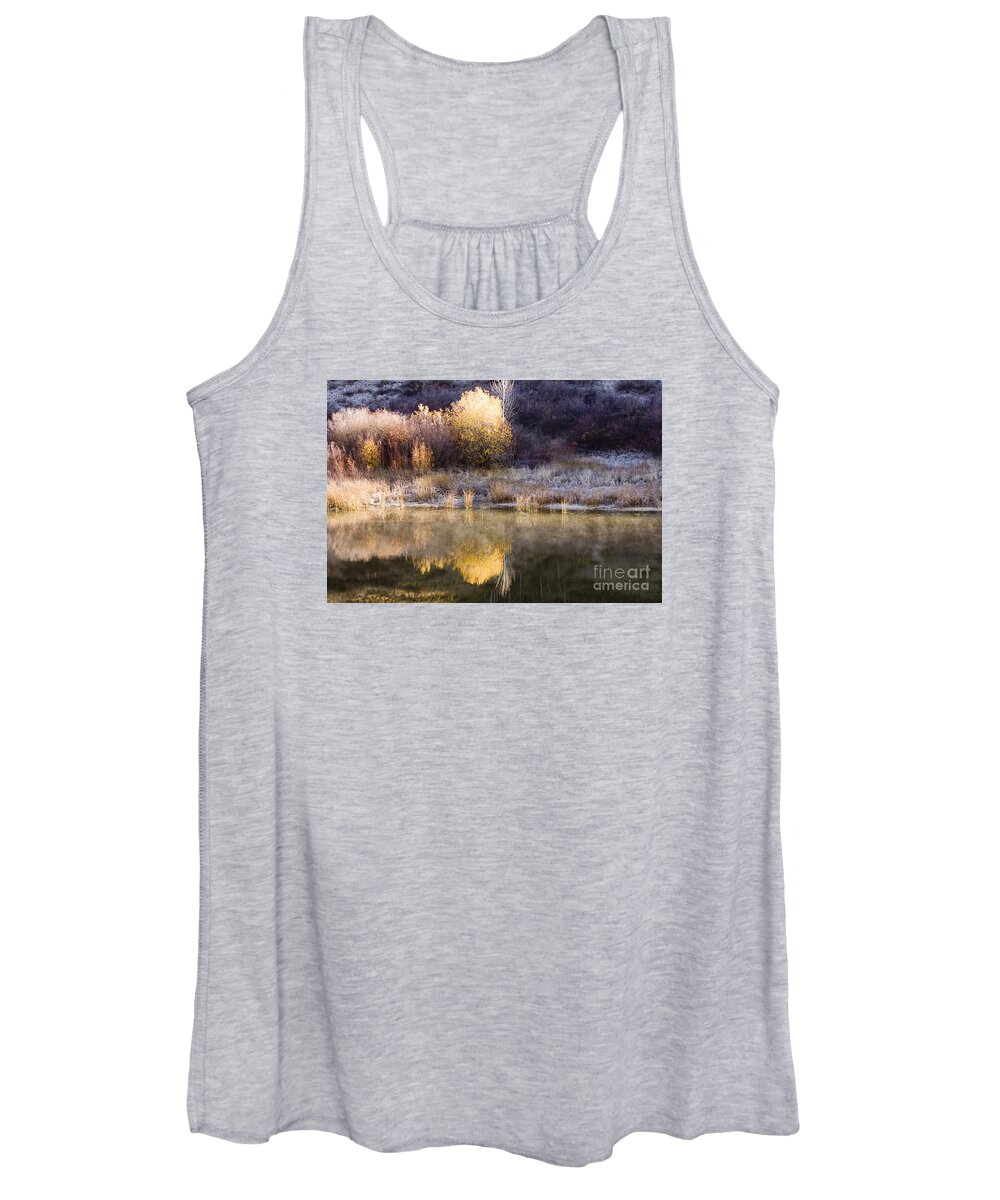 Lake Women's Tank Top featuring the photograph Campbell Lake by Douglas Kikendall