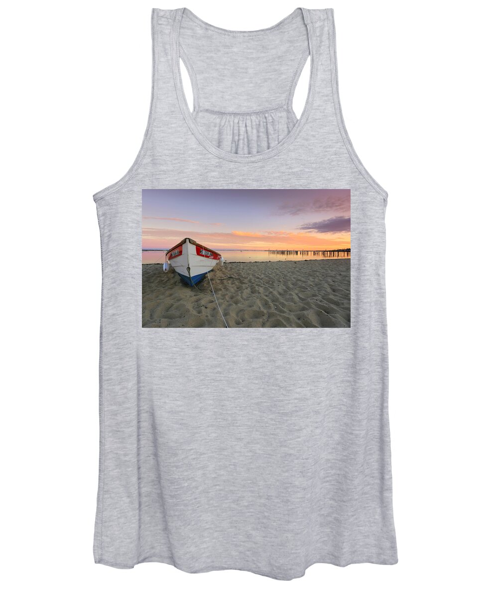 Provincetown Women's Tank Top featuring the photograph Cape Sunset by Imagery-at- Work