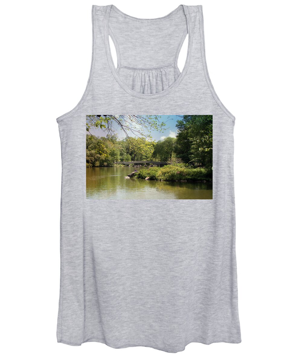 Central Park Women's Tank Top featuring the photograph Central Park by Jackson Pearson
