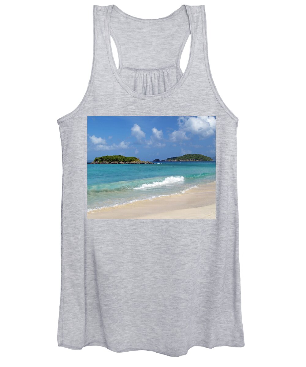 Cinnamon Bay Women's Tank Top featuring the photograph Cinnamon Bay 5 by Pauline Walsh Jacobson