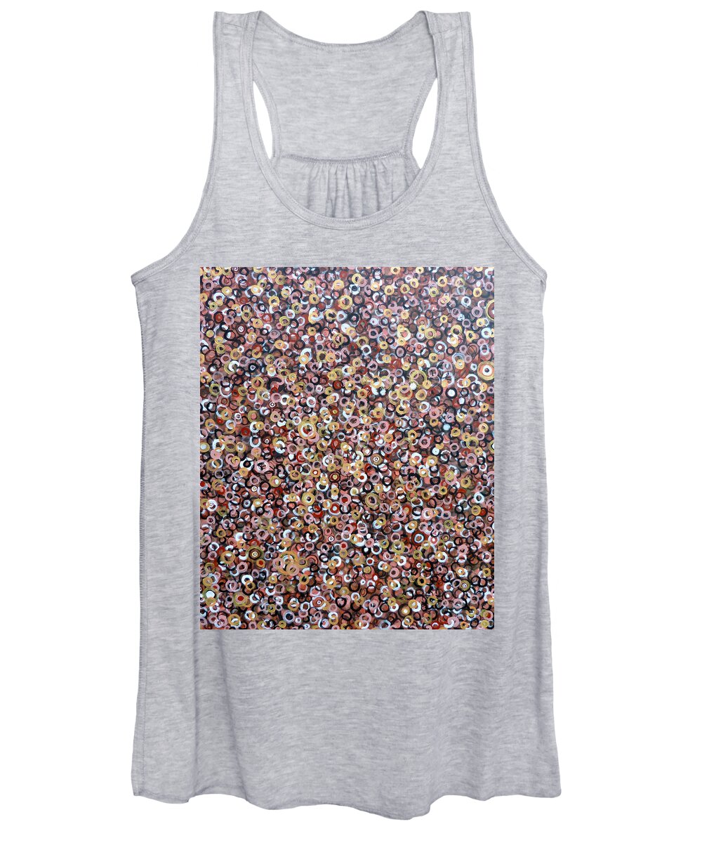 Circle Women's Tank Top featuring the painting Circle of Trust by Tom Roderick