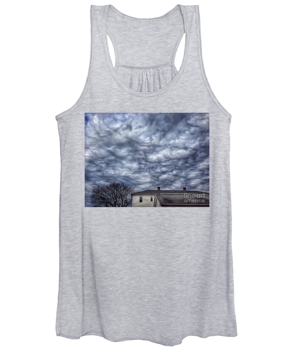 Cloud Women's Tank Top featuring the photograph Cloudscape by HD Connelly