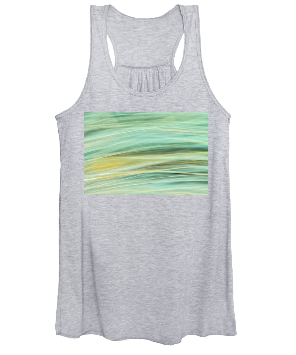 Clematis Vine Women's Tank Top featuring the photograph Color Swipe by Tom Singleton