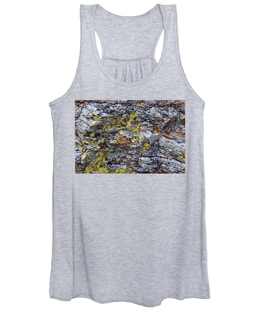 Lichen Women's Tank Top featuring the photograph Colors by Melisa Elliott