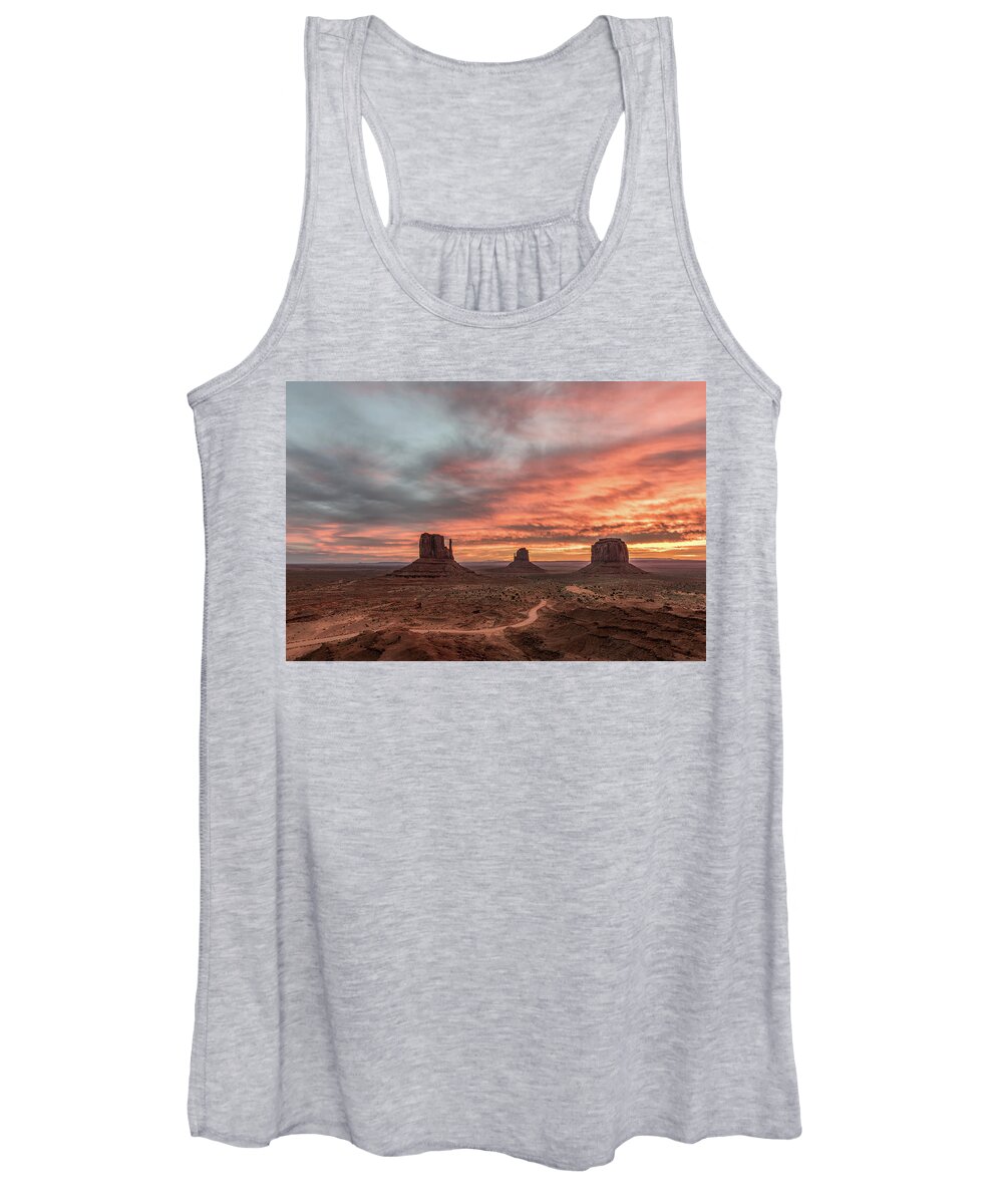 America Women's Tank Top featuring the photograph Colors of the Past by Jon Glaser