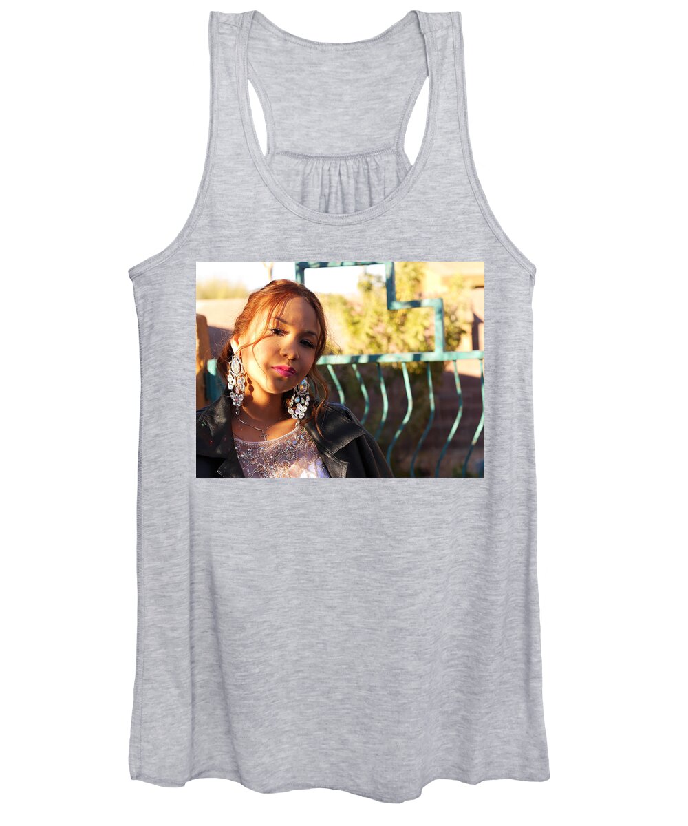  Women's Tank Top featuring the photograph Cool Autum by Carl Wilkerson