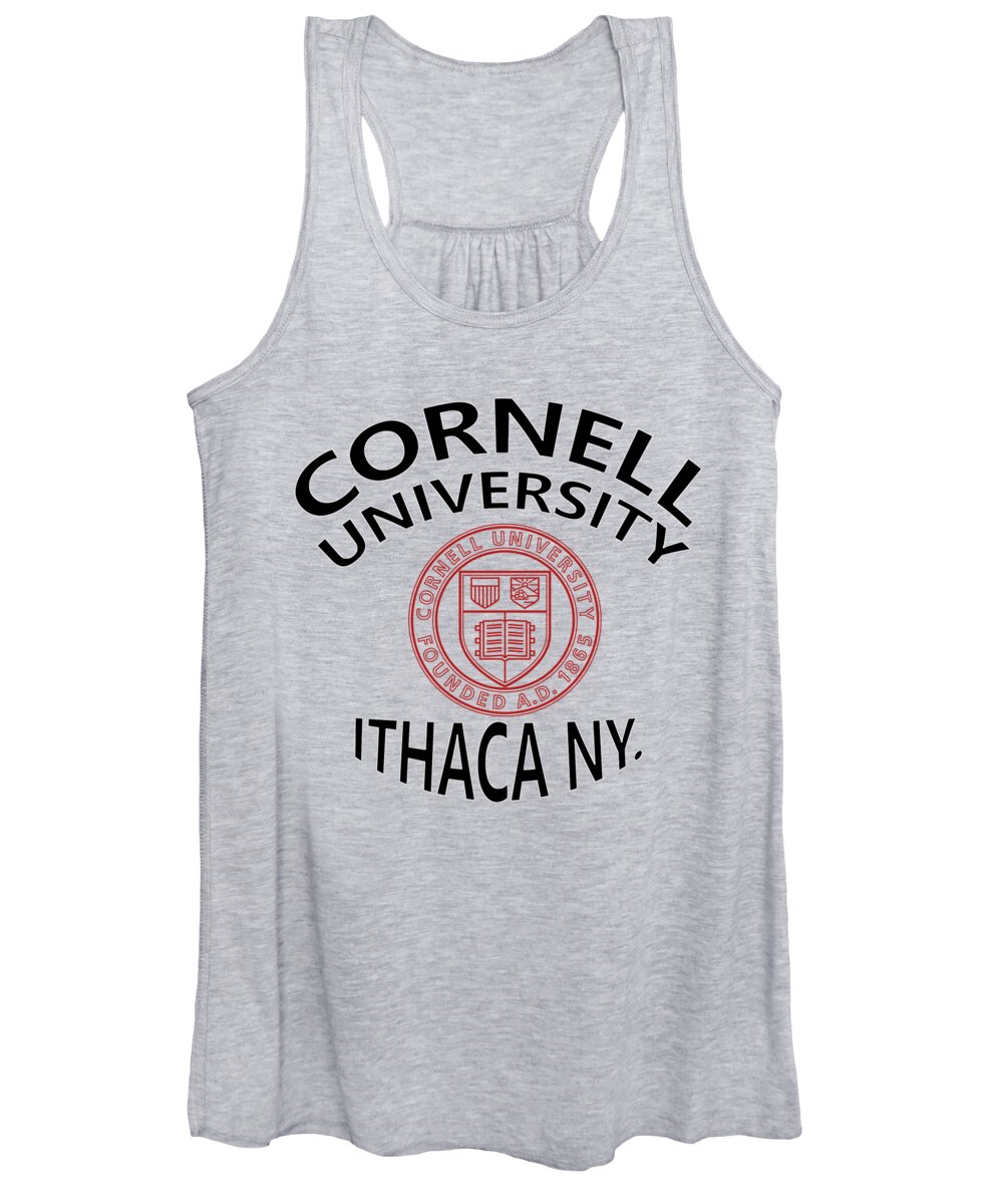 Cornell University Women's Tank Top featuring the digital art Cornell University Ithaca N Y by Movie Poster Prints