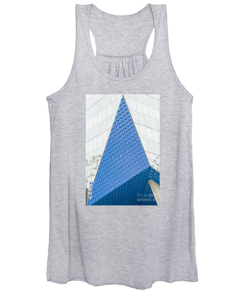 Reflections Women's Tank Top featuring the photograph Cornerstone by Marilyn Cornwell